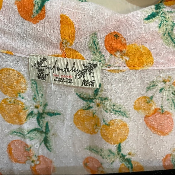 Intimately Free People Worth It GrapeFruit Print Robe, Size S, NWT - Picture 9 of 13